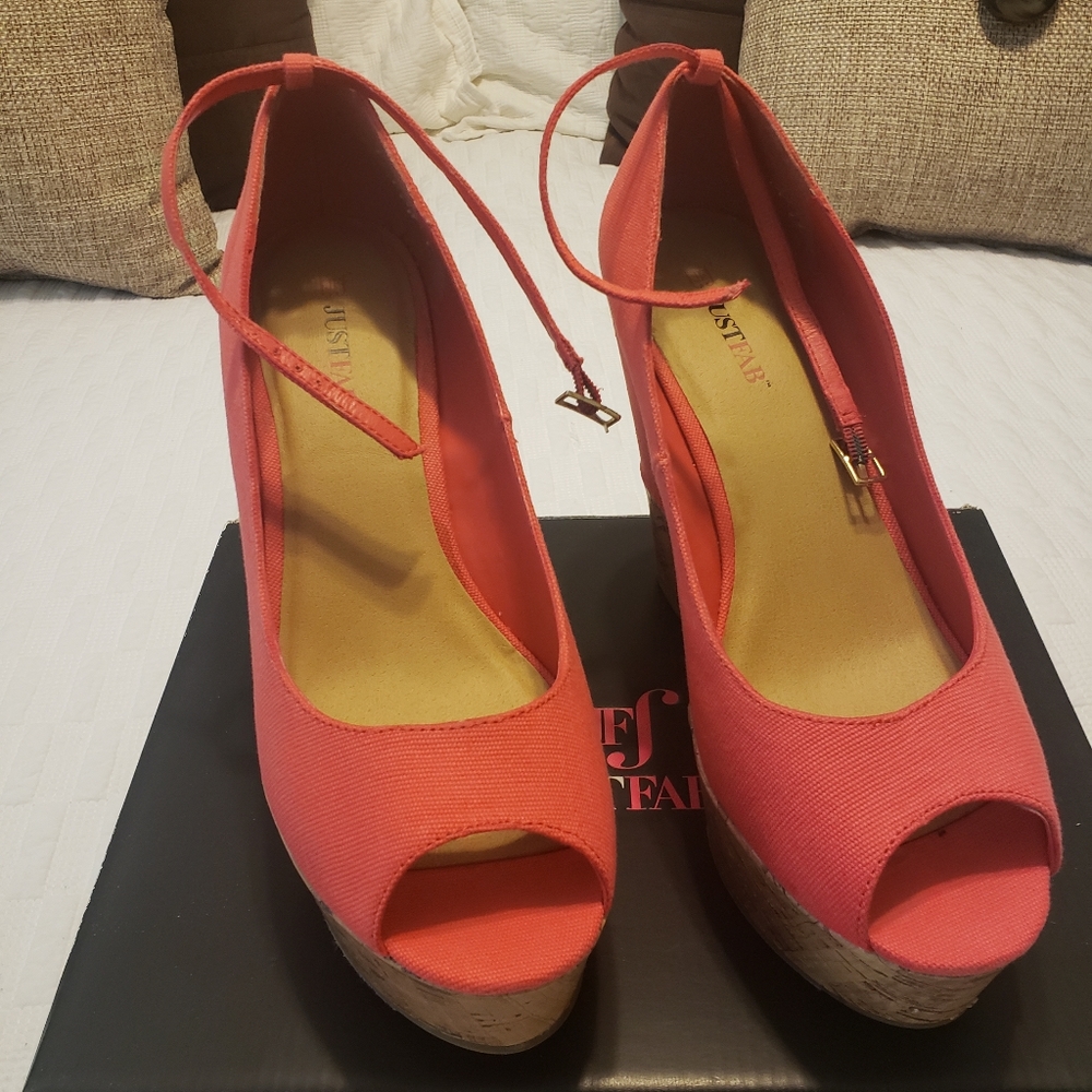 Just Fab Platform Wedges